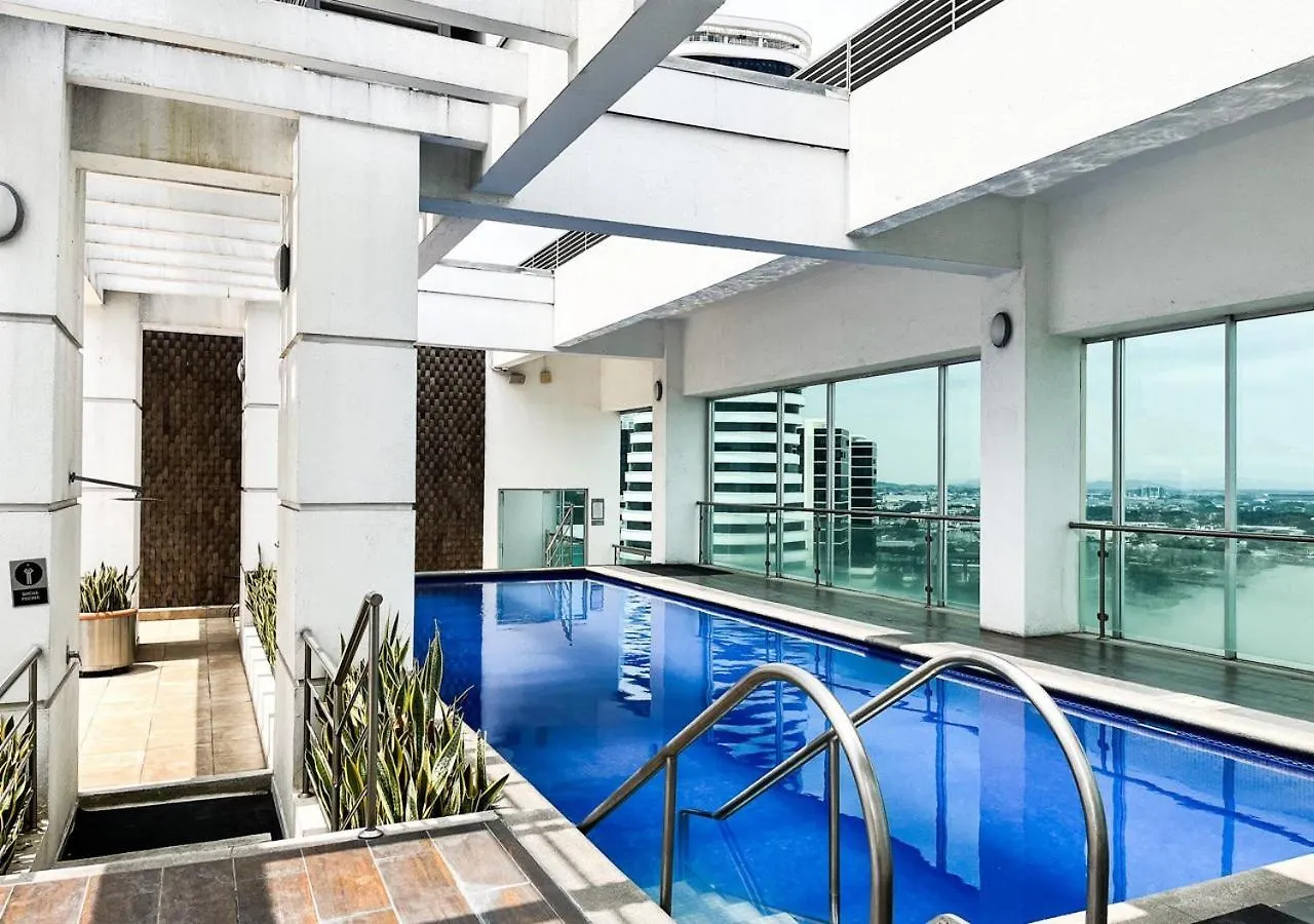 Apartmán Suite Elegante Con Piscina Y Jacuzzi - Riverfront 2 Guayaquil